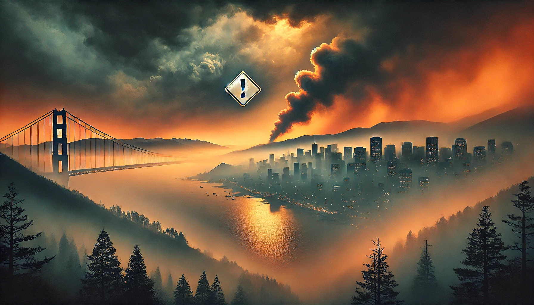 كاليفورنيا تعلن حالة طوارئ صحية مع تفاقم دخان الحرائق البرية وتدهور جودة الهواء